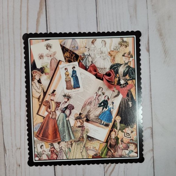 Cynthia Hart Victorian Style Die Cut Postcard Collection ~ 10 Cards New - Picture 9 of 11